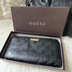 Gucci Guccisima Leather Wallet & Box | Serial No. 112724 2149 Preloved condition